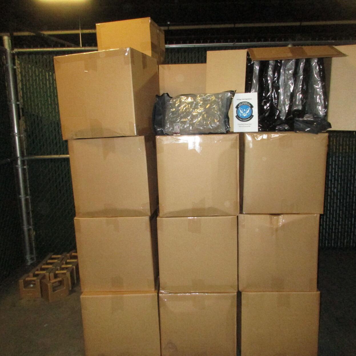 Shipment of marijuana seized at UPS Worldport on April 25, 2023